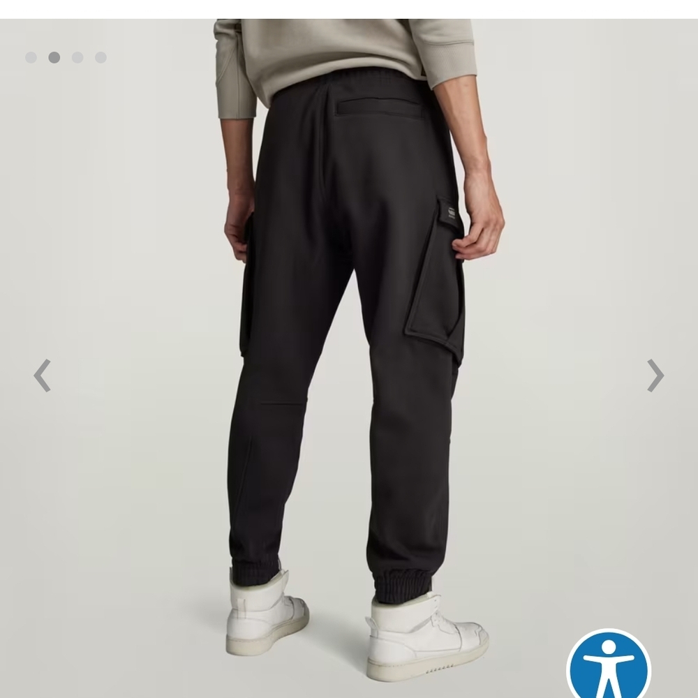 G-Star Men's Black Cargo Pants Size M - Picture 2 of 11